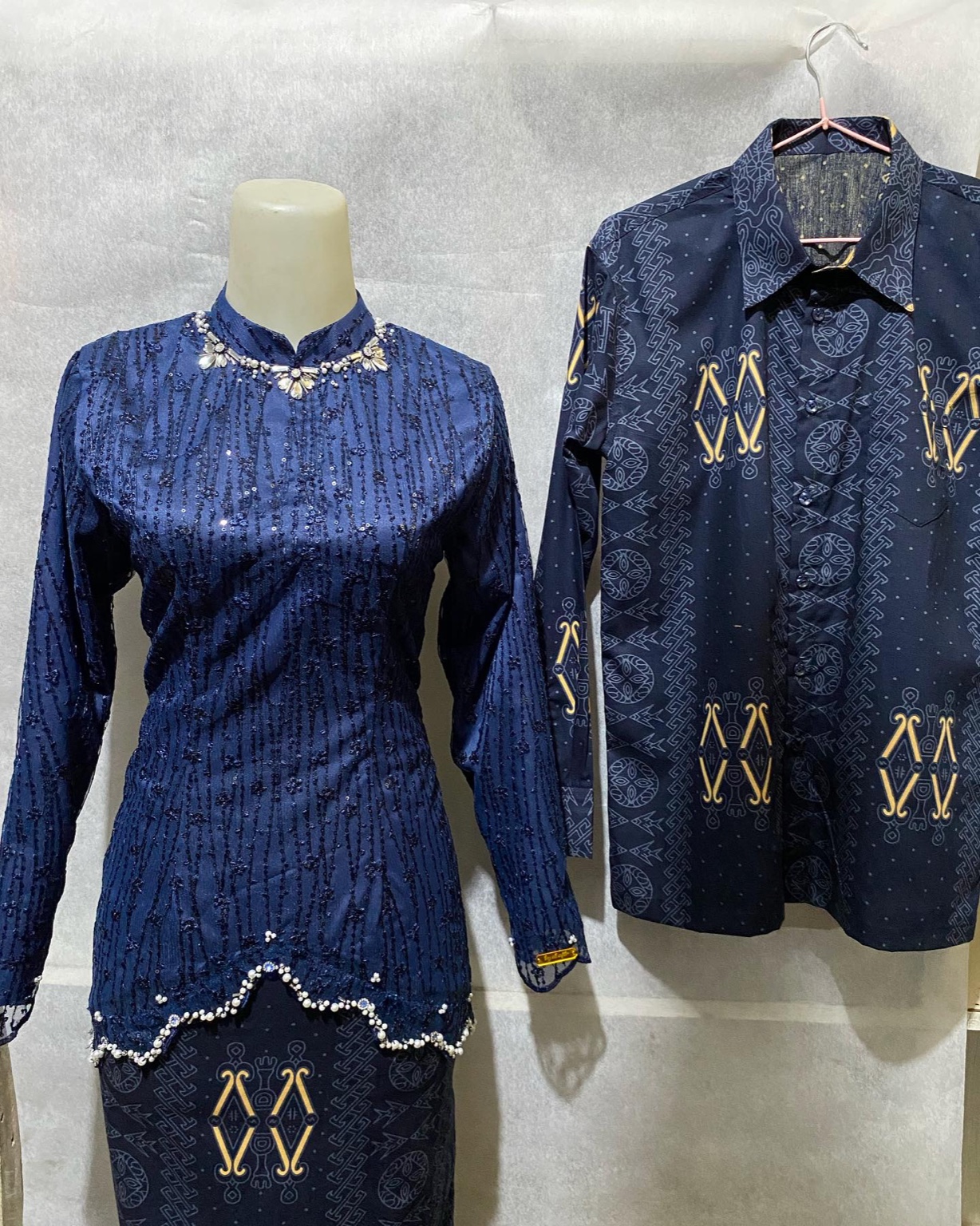 Busana pasangan jahit custom Aceh